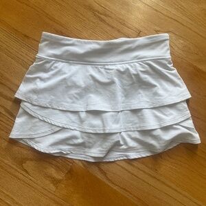 White Athleta Girl Tennis Skirt - S/7